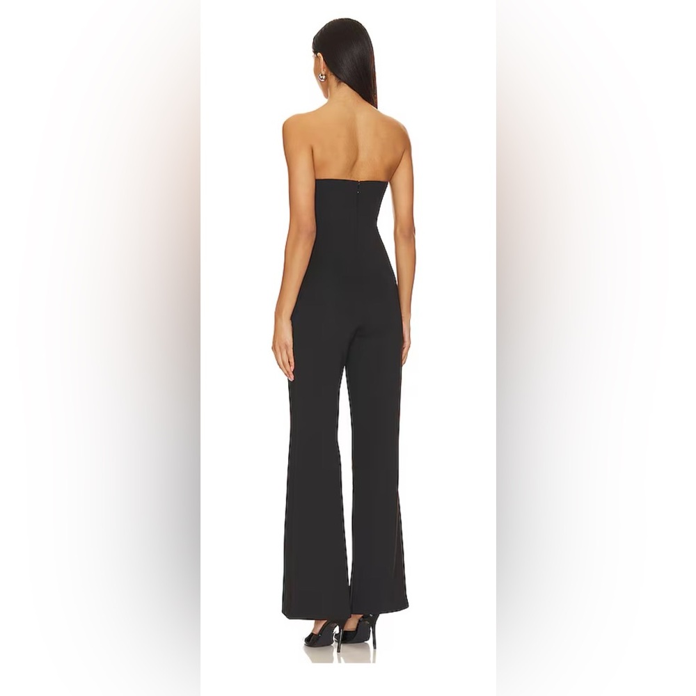 Good American Sleek Black Jumpsuit - Picture 4 of 9